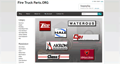 Desktop Screenshot of firetruckparts.org