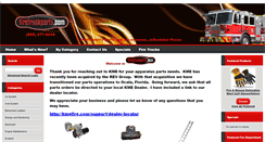 Desktop Screenshot of firetruckparts.com